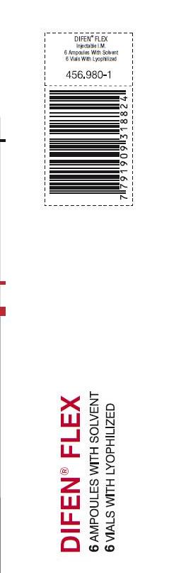 Difen Flex Ampoules with solvent